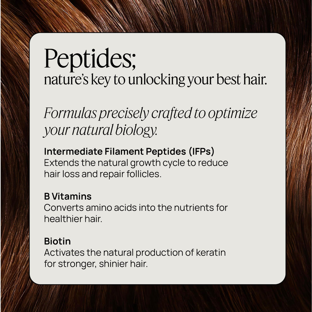 OMI WellBeauty Womens Hair Growth Peptides — Doctor-Recommended Follicle Fortifying Biotechnology