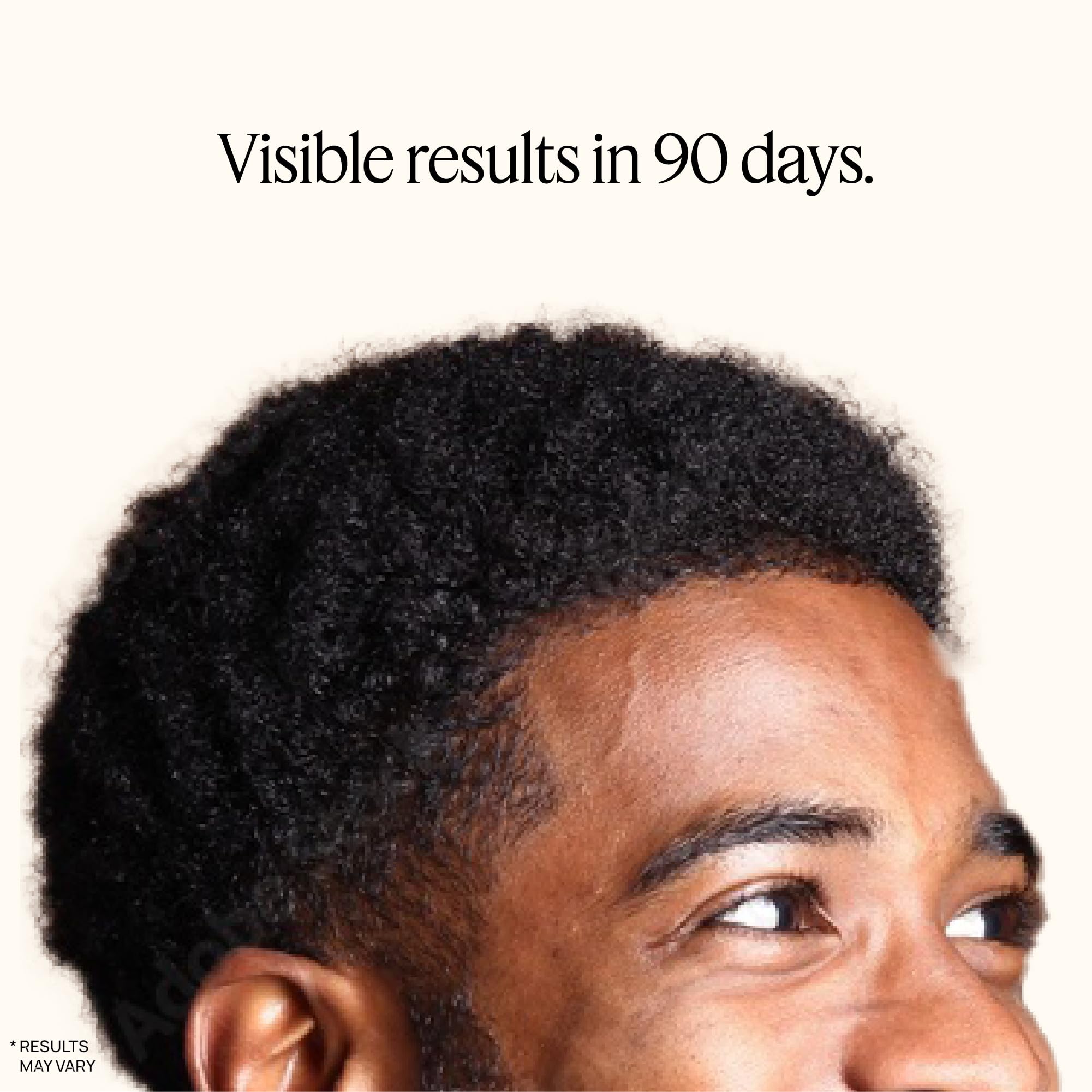 OMI WELLBEAUTY Men's Hair Growth Peptides — Doctor-Recommended Follicle Fortifying Biotech, 3-Month Supply