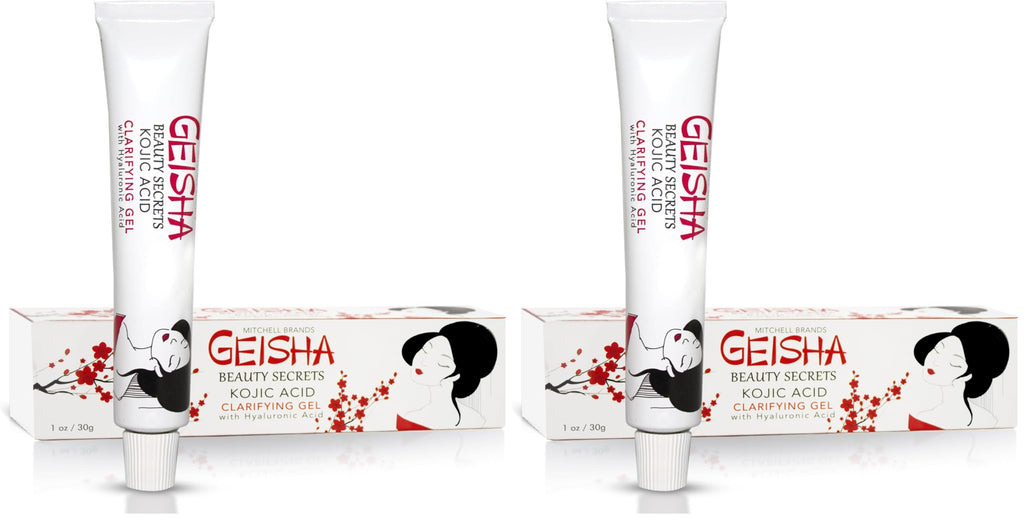 OMIC Geisha Kojic Acid Gel – 1 fl oz / 30g (Pack of 2) | Skin Brightening & Clarifying Gel