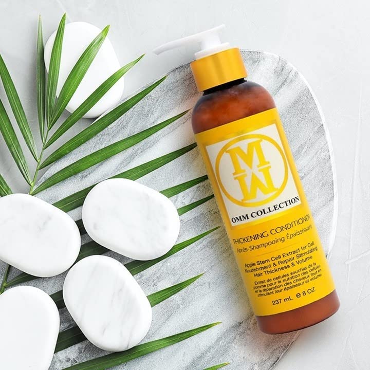 OMM Collection Hair Repairing Deep Conditioner – Dry & Damaged Hair Thickening Detangler (8 oz)