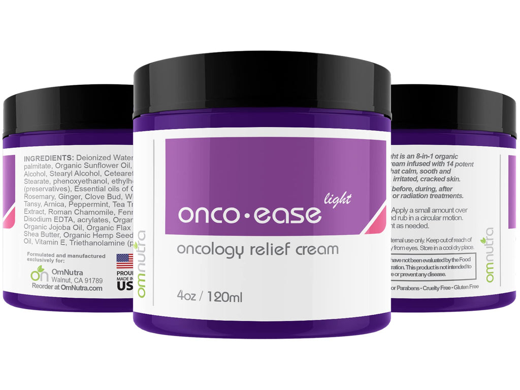 OmNutra OncoEase Oncology Cream – Organic Moisturizer for Dry Skin & Gentle Topical Care