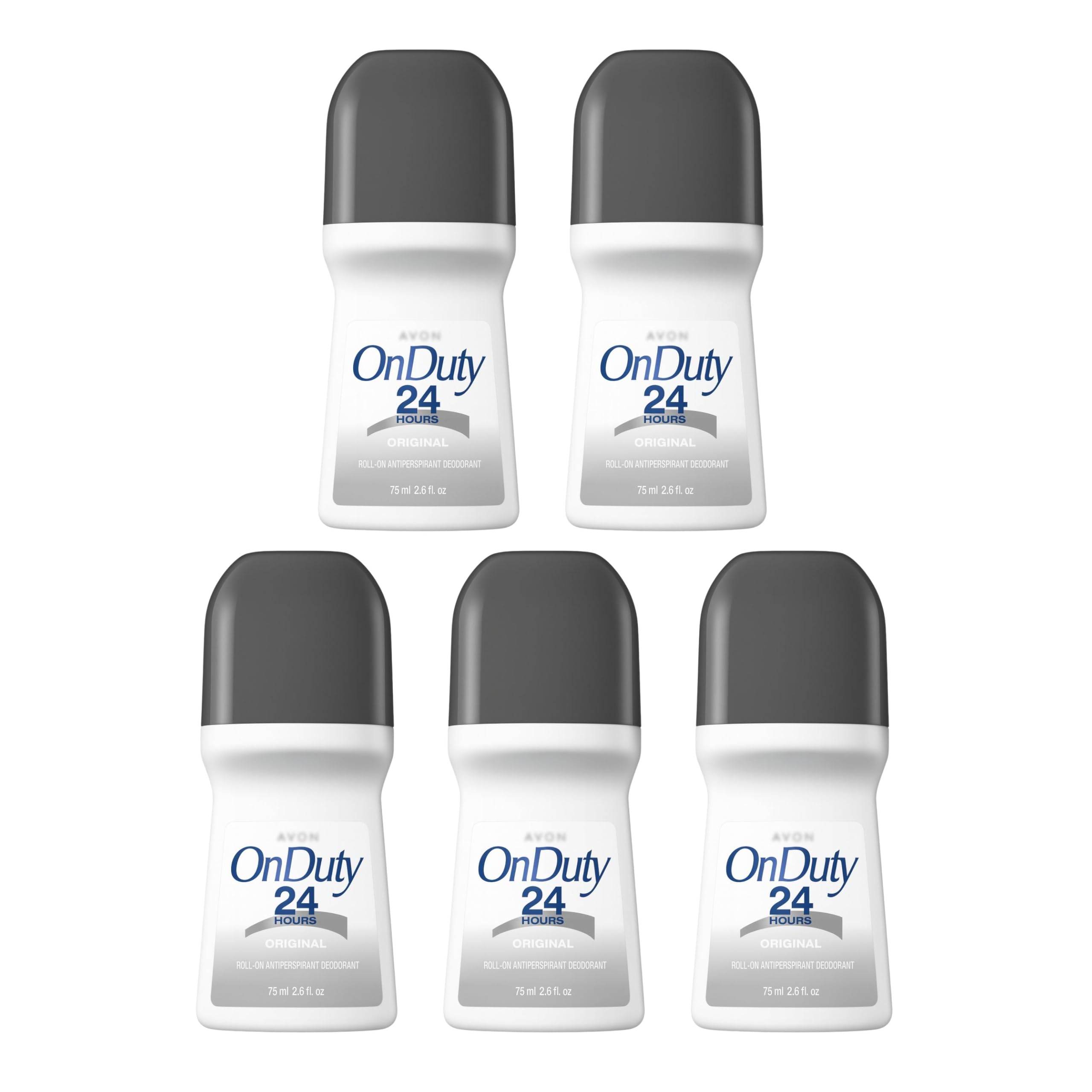 LOTS OF 5 - On Duty Roll Original Deodorant 2.6 oz Each – 5-Pack