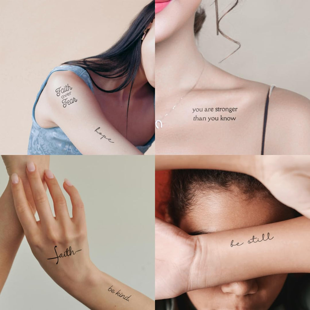One Grace Soul Collection – Realistic Waterproof Mini Tattoos