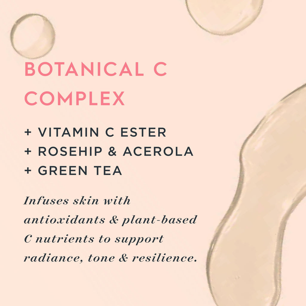 One Love Organics Botanical C Facial Serum – Vitamin C Oil, 1 oz | Organic & Cruelty-Free
