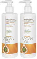 One 'N Only Hair Mask with Argan Oil – Strengthening Restorative Mask, Color Protection (Pack of 2, 7.8 oz each)