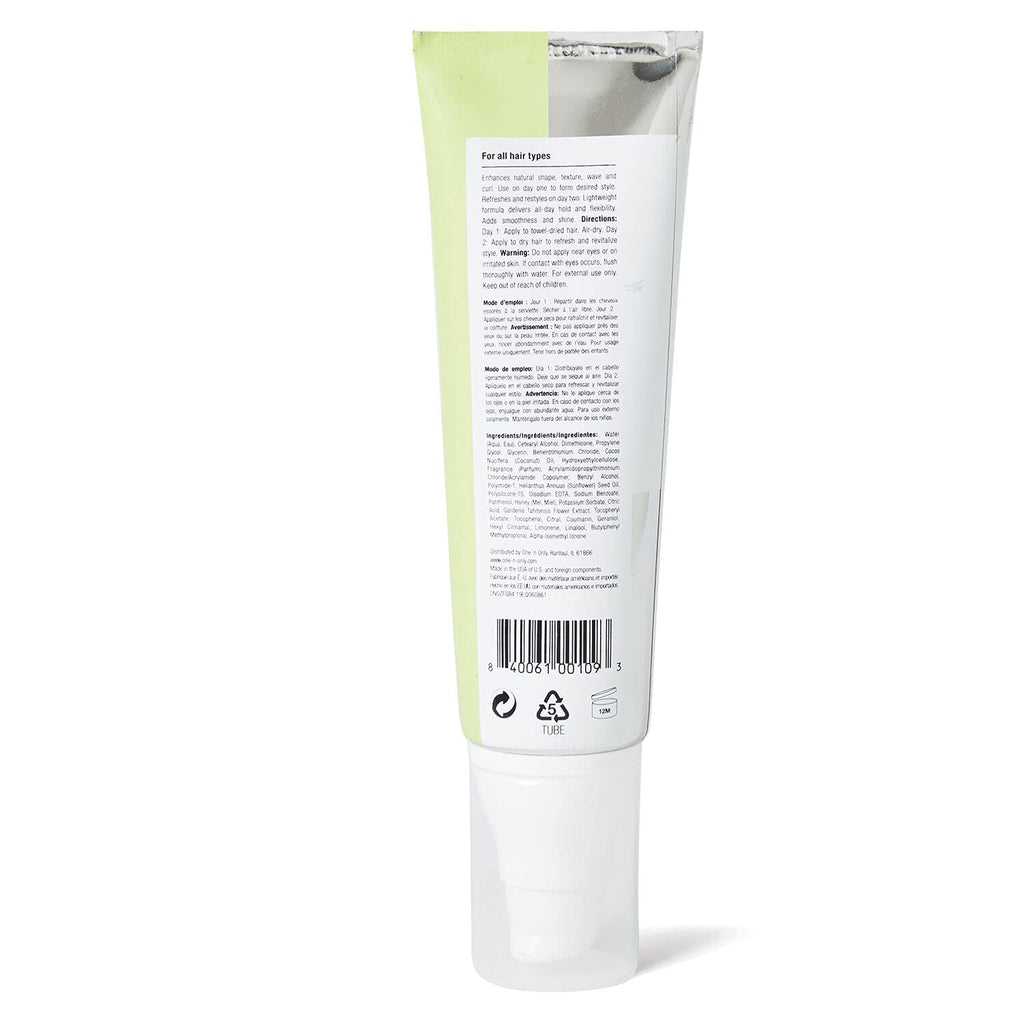 One 'N Only Zero Fuss Styling Balm – Lightweight All-Day Hold for Any Hair Type (Pack of 2)