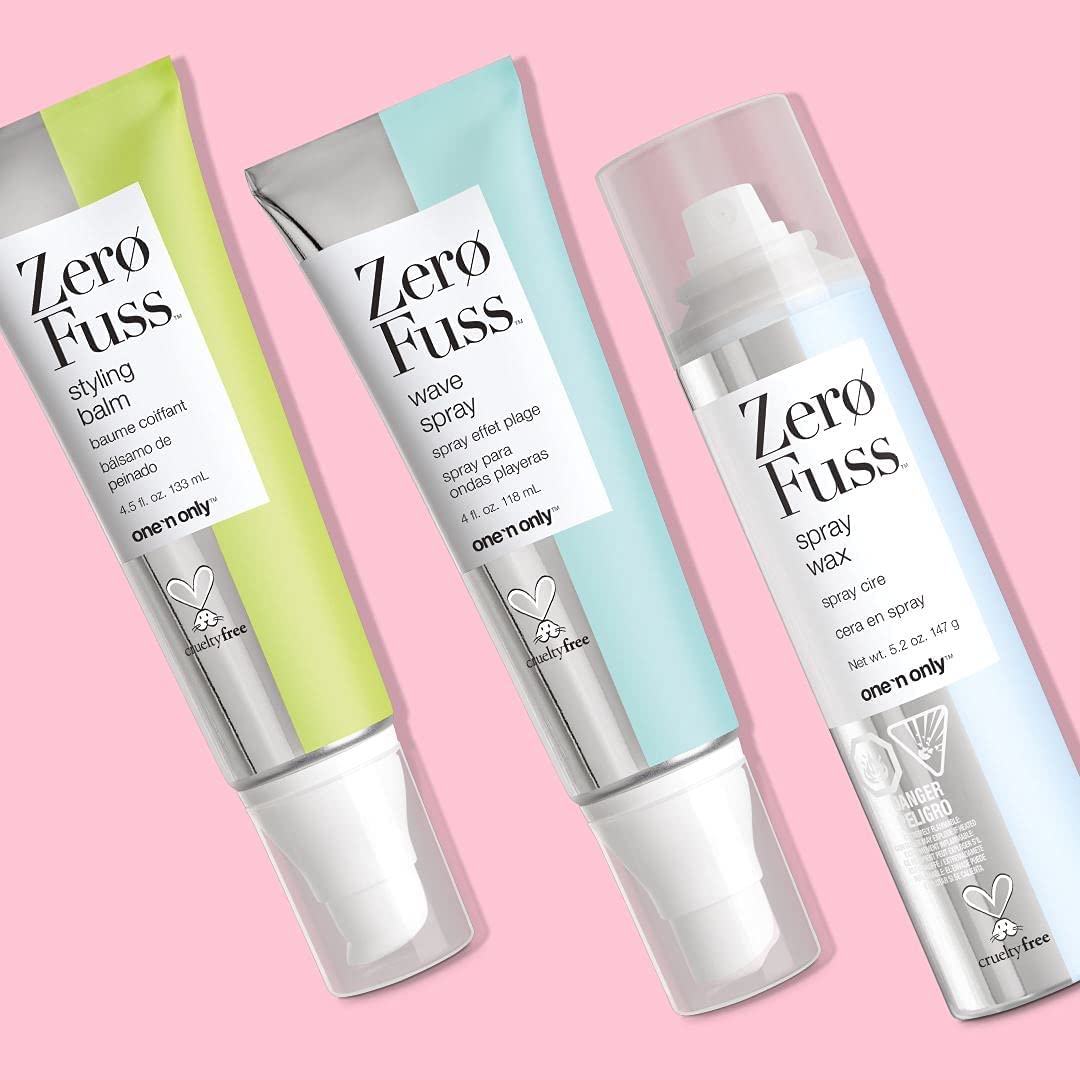 One 'N Only Zero Fuss Styling Balm – Lightweight All-Day Hold for Any Hair Type (Pack of 2)