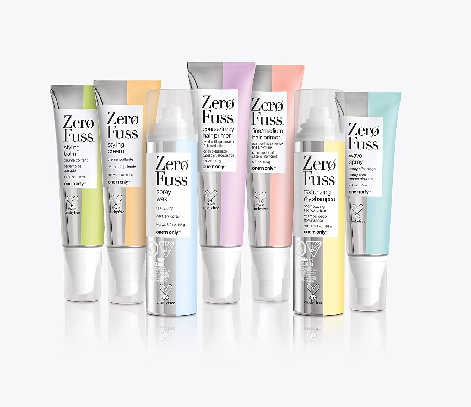 One 'N Only Zero Fuss Styling Balm – Lightweight All-Day Hold for Any Hair Type (Pack of 2)
