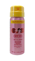 One/Size On 'Til Dawn Mattifying Sunscreen Setting Spray SPF 28 – Travel Size 1.05 oz