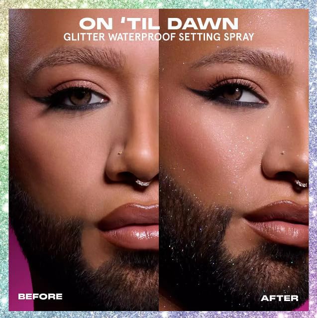 One Size On 'Til Dawn Glitter Waterproof Setting Spray 3.4 oz – Limited Edition 2025