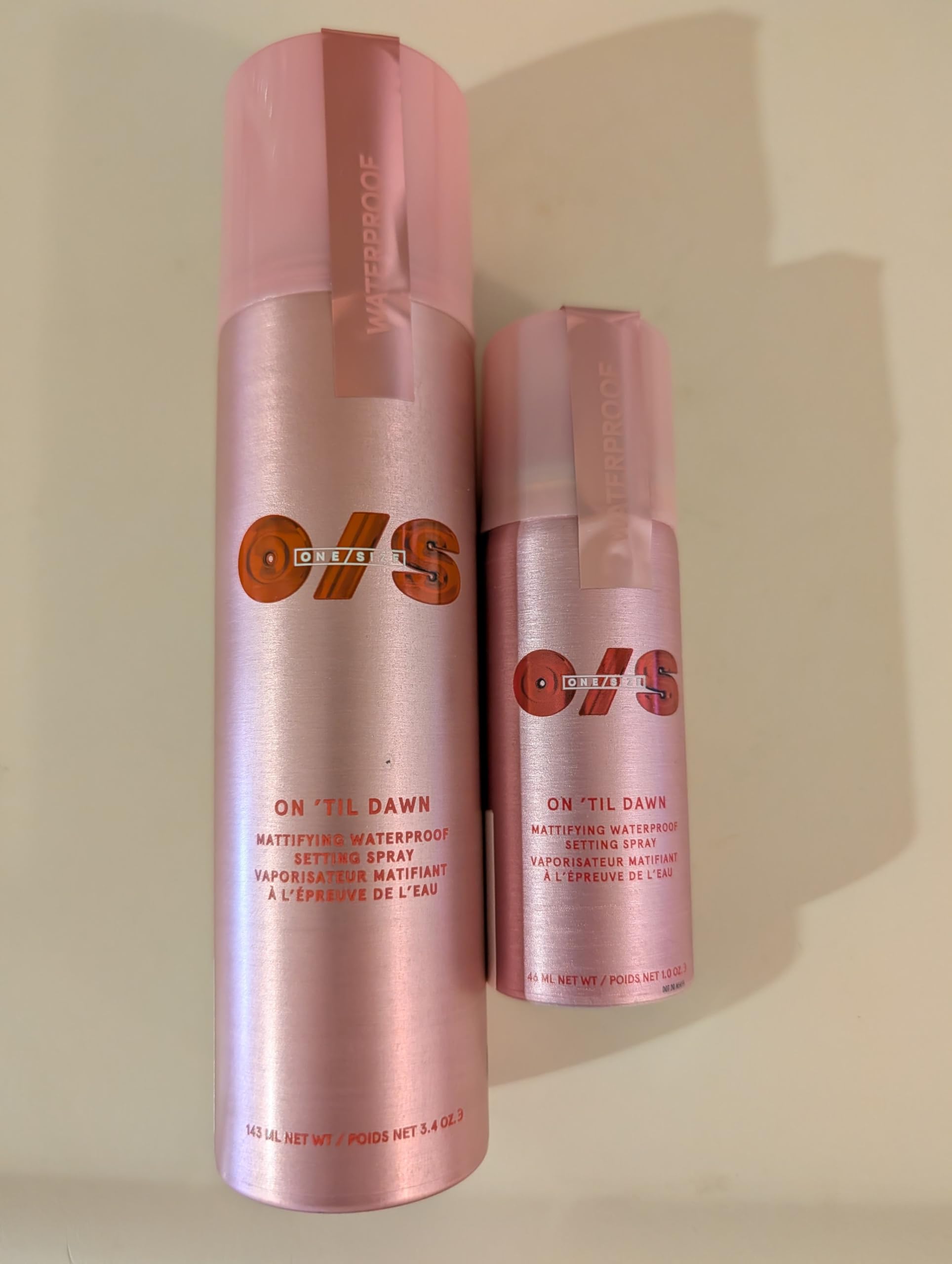 One Size On ’Til Dawn Big & Bitty Matte Waterproof Setting Spray Duo – 3.4 oz + 1.0 oz