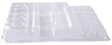 One Tattoo World Premium Disposable Ink Hold Tray Set – 25pcs (OTW-INKHT25)
