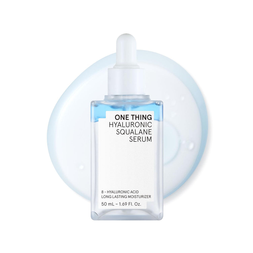 ONE THING Hyaluronic Squalane Serum (50ml) — Lightweight Dual-Layer Hydration (Korean Skincare)