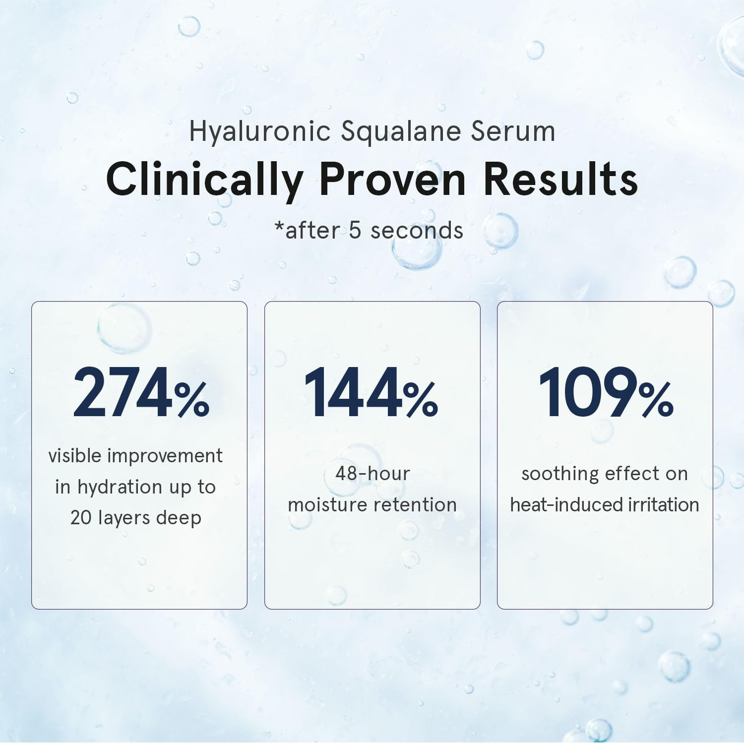 ONE THING Hyaluronic Squalane Serum (50ml) — Lightweight Dual-Layer Hydration (Korean Skincare)