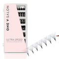 One V Salon Pro 14D Ultra-Speed Promade Fans | 1000 Premade Mega Volume Lash Fans | C Curl | 0.05mm | 9–15mm Mixed Lengths