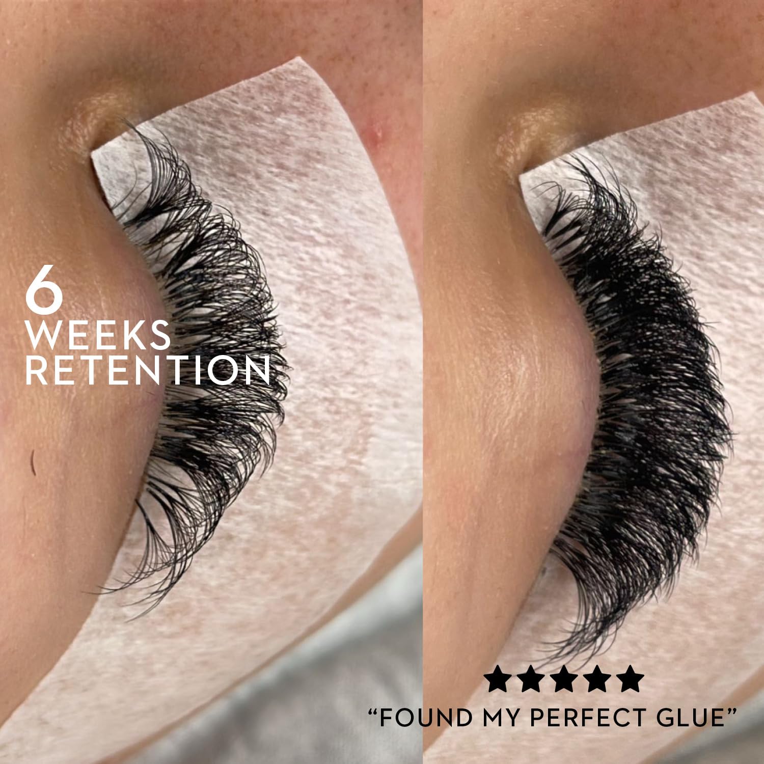 One V Salon Strong Triple Threat Lash Glue – 0.17 oz / 5 ml | 0.5s Dry, 7+ Weeks Retention