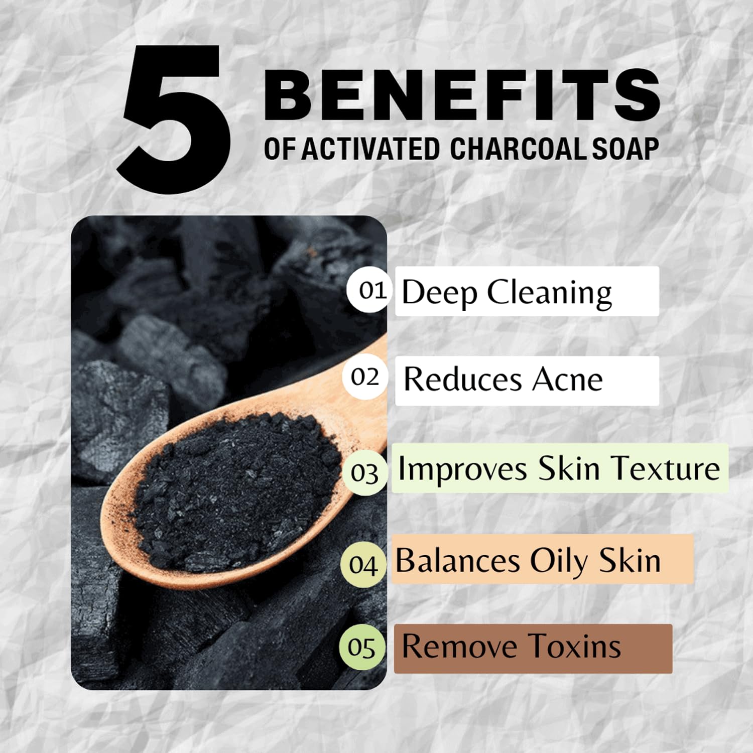 One With Nature Dead Sea Soap 7oz 3-Pack – Detoxifying & Exfoliating Bars