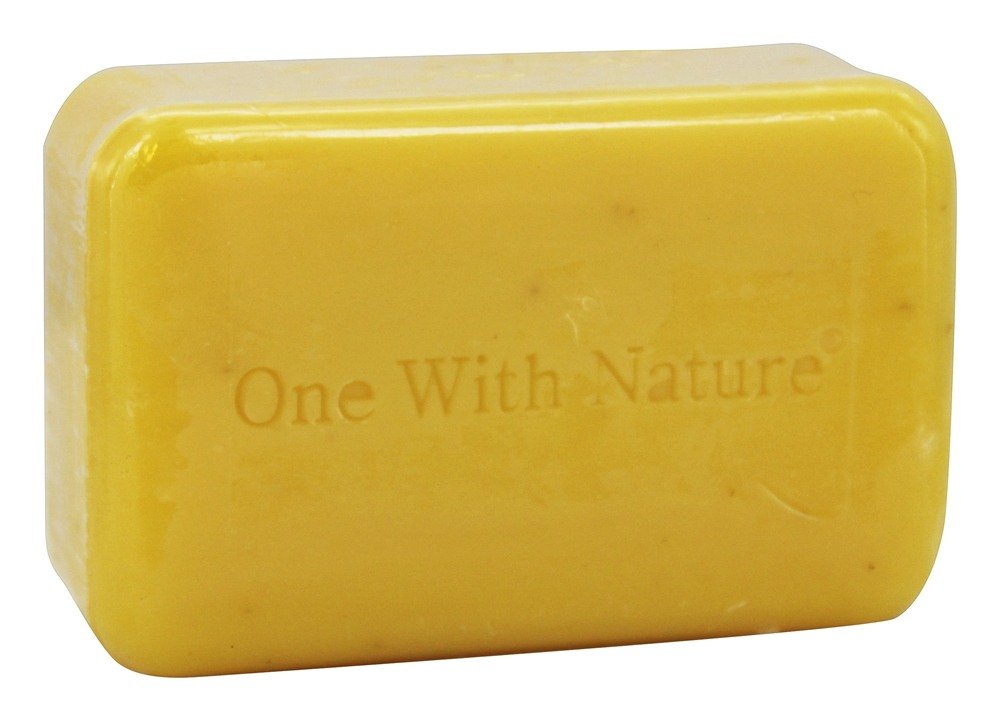 One With Nature Lemon Verbena Bar Soap – 4 oz, 6-Pack | Fresh Citrus Cleanse