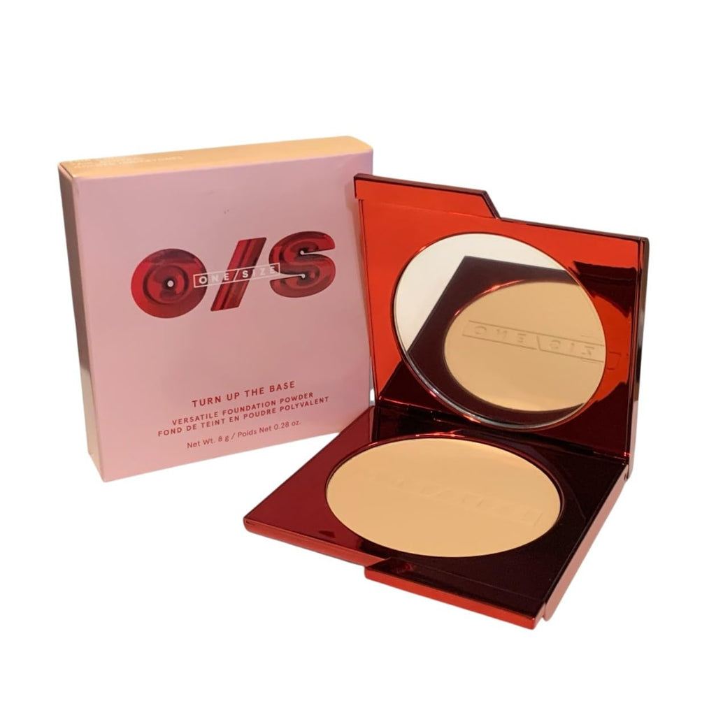 One Size Patrick Starrr Turn Up The Base Powder Foundation Fair 5 NG | Buildable Medium-to-Full Coverage, Soft Matte Finish