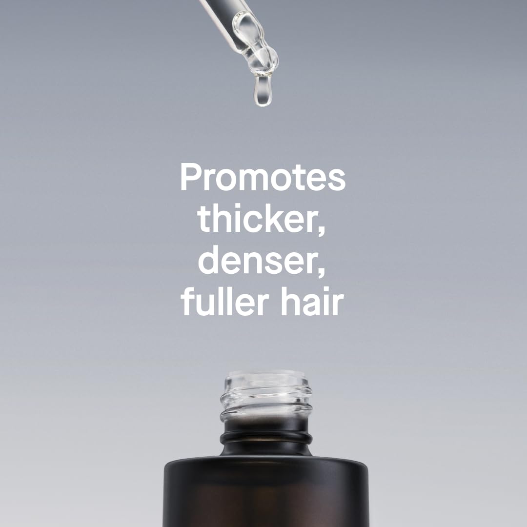 oneskin HAIR OS-01 Peptide Scalp Supplement Bundle | Reduce Shedding & Support Hair Density, 150 mL / 5 Fl Oz