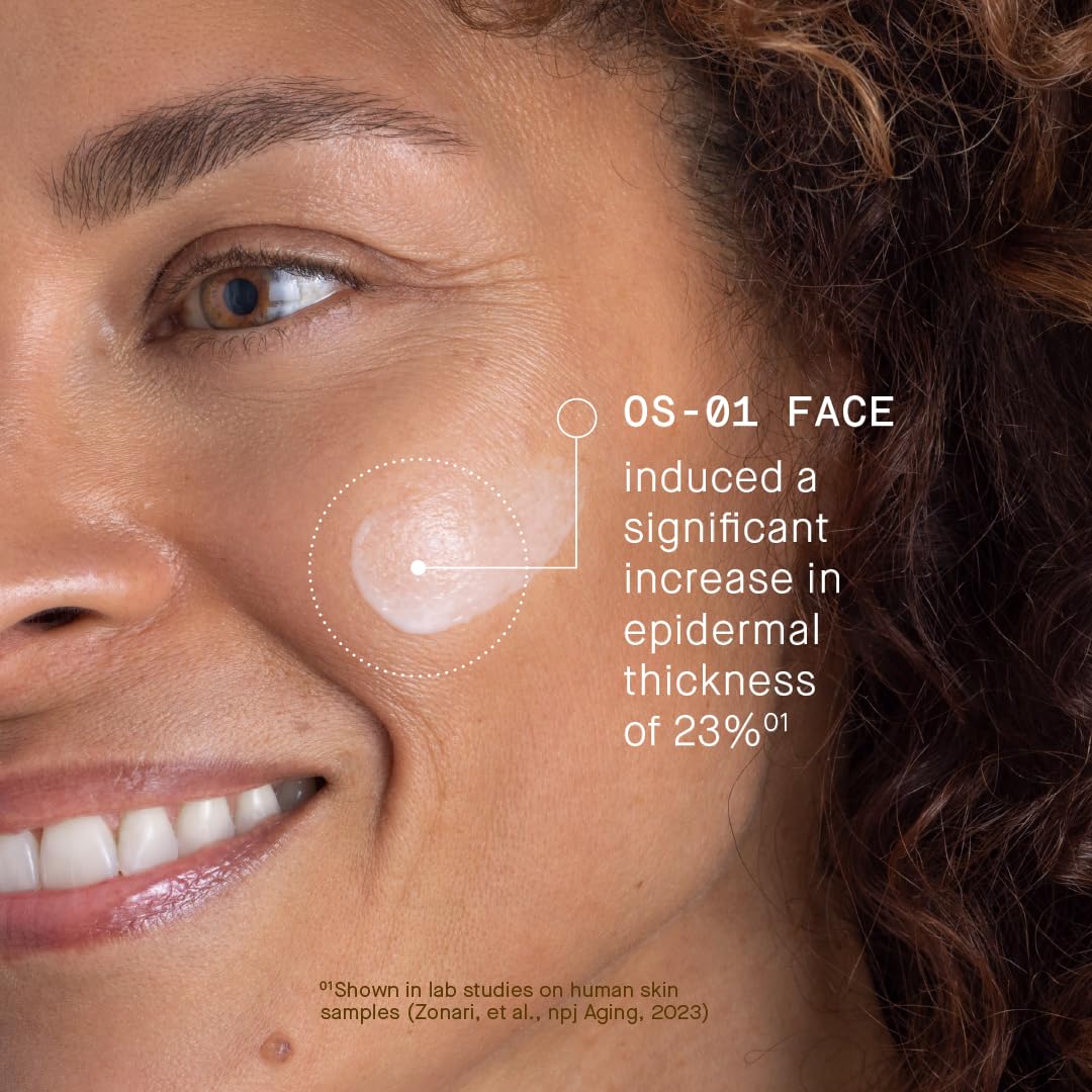 OneSkin FACE OS-01 Peptide Topical Supplement – Fragrance-Free Skin Longevity Moisturizer (50 mL / 1.7 oz)