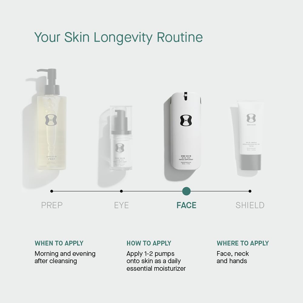 OneSkin OS-01 Peptide Topical for Face & Body — Skin Longevity Moisturizer