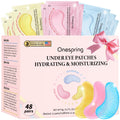 Onespring Eye Mask Gift Box (48 Pairs) – Caffeine, 24K Gold & Retinol Under-Eye Patches
