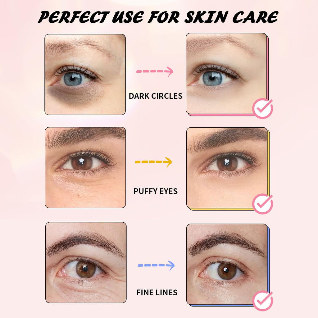 Onespring Eye Masks (36 Pairs) - Caffeine, Retinol, 24K Gold Eye Patches for Puffiness, Dark Circles, Wrinkles