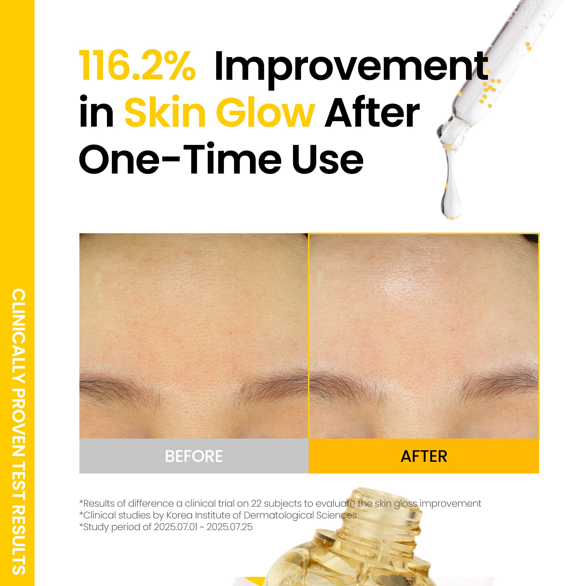 ONGREDIENTS Skin Barrier Glow Serum — 99% Pure Glutathione, Panthenol & Hyaluronic Acid
