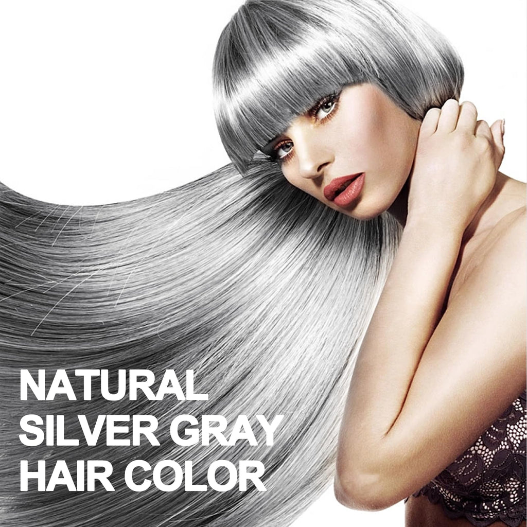 Onilyua Silver Hair Dye Shampoo 3-in-1 – Instant Color, Gentle, Lasting (16.9 oz)