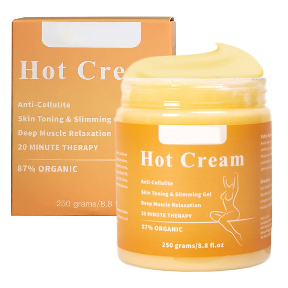 Onkessy Hot Cream – Cellulite & Fat Burner for Body Slimming, Belly Fat, and Toned Skin