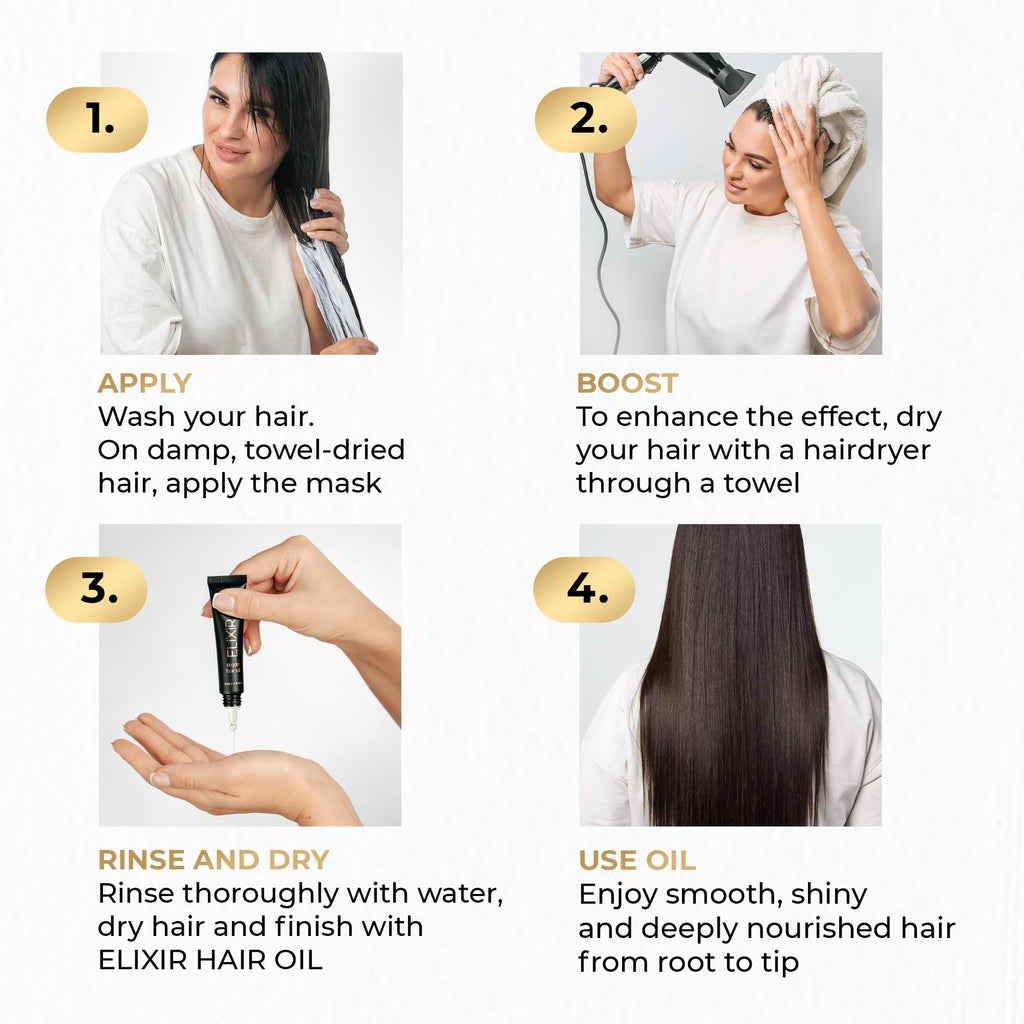 ONLY4HAIR Argan Oil Hair Repair Mask – Deep Conditioning for Damaged Hair