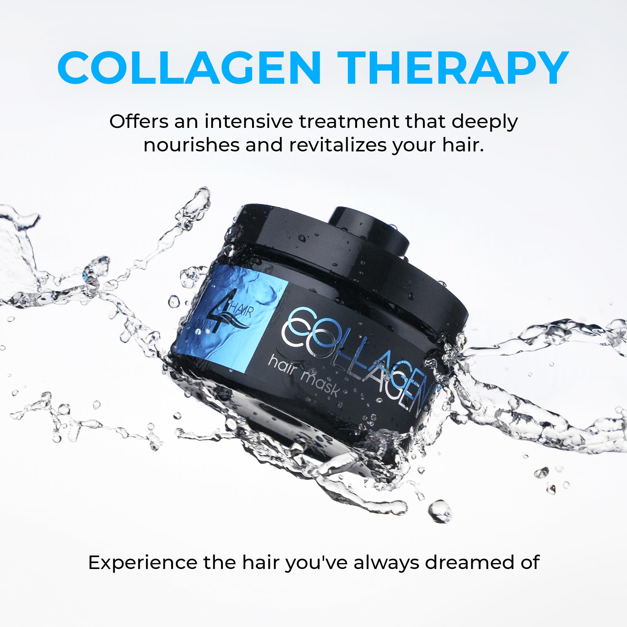ONLY4HAIR Collagen Hair Mask – Deep Repair, Shine & Hydration