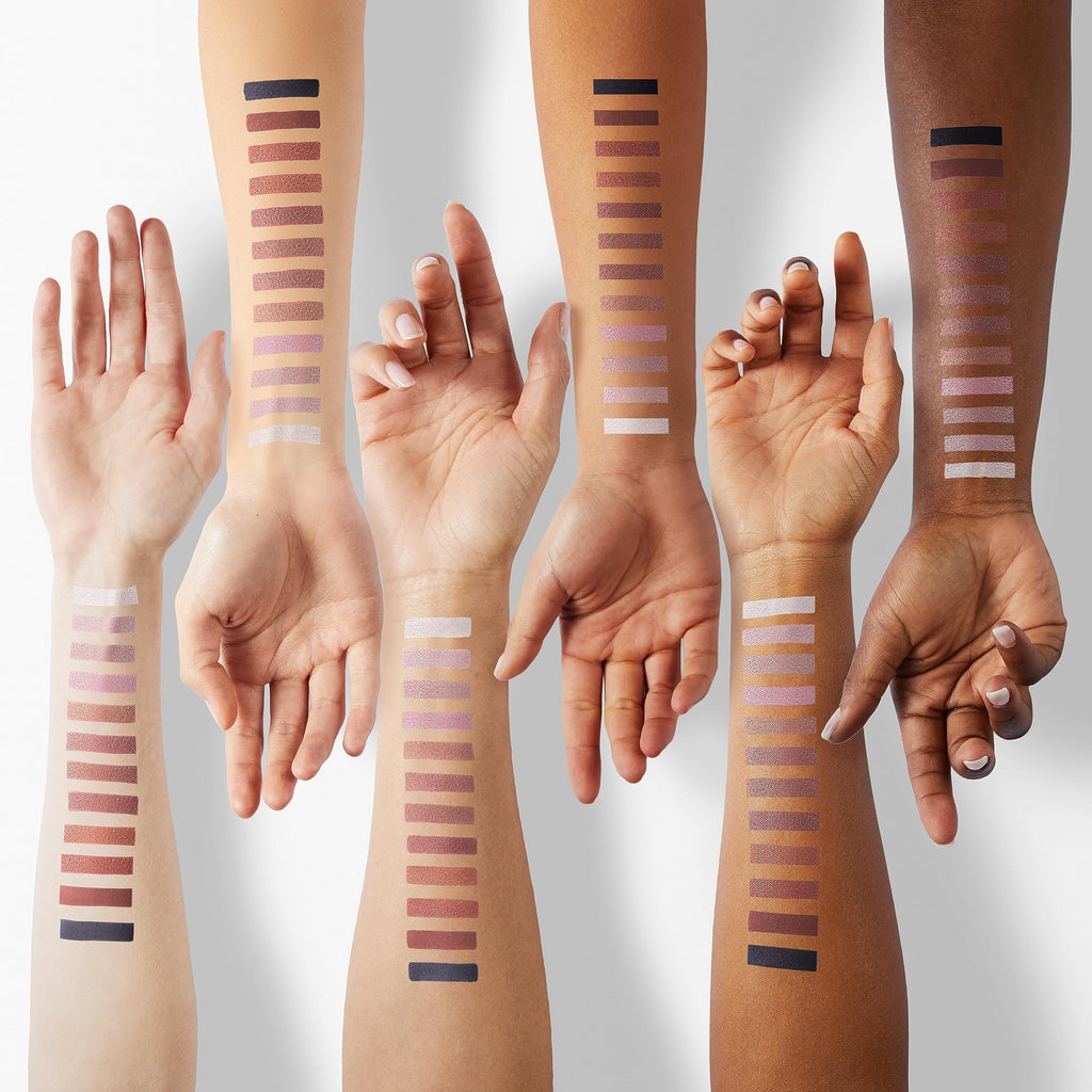 ONLYBETTER Vegan Nude Eyeshadow Palette – 16 Organic, High-Pigment, Long-Lasting Shimmer