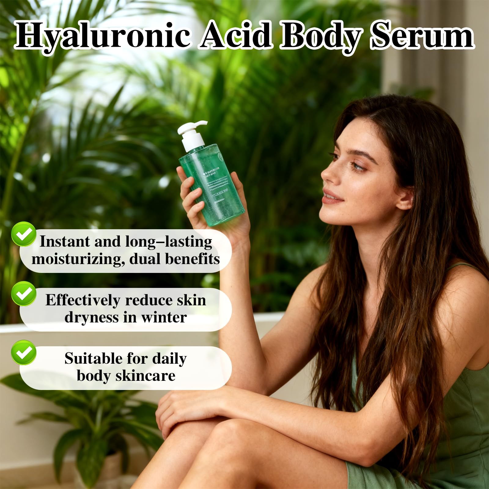 ONRSV Body Hydrator Hyaluronic Acid Serum — Deep Moisture, Fragrance-Free, 386ml