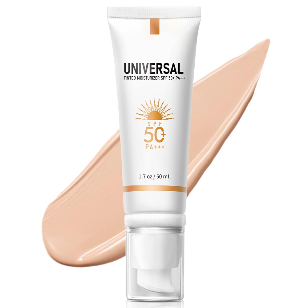 ONSART Tinted Sunscreen for Face SPF 50 — Mineral, Oil-Free, No White Cast