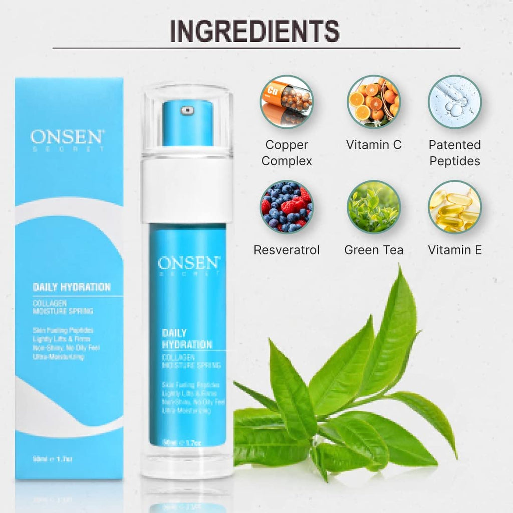 Onsen Secret Anti Aging Face Moisturizer Cream – 50 ml | Hydration & Organic Nourishment