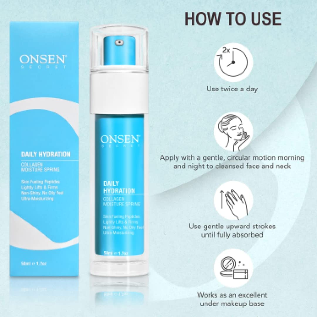 Onsen Secret Anti Aging Face Moisturizer Cream – 50 ml | Hydration & Organic Nourishment