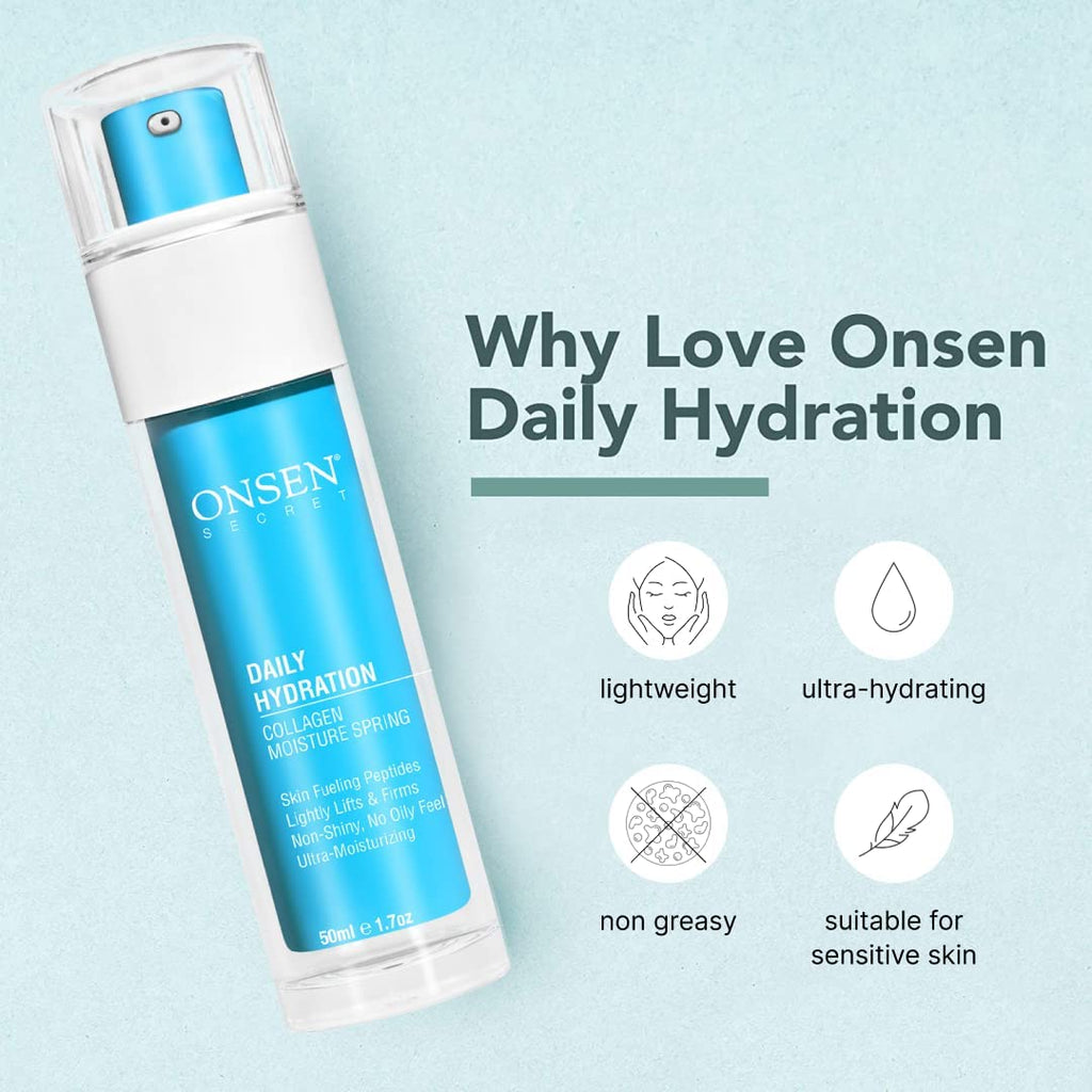 Onsen Secret Anti Aging Face Moisturizer Cream – 50 ml | Hydration & Organic Nourishment