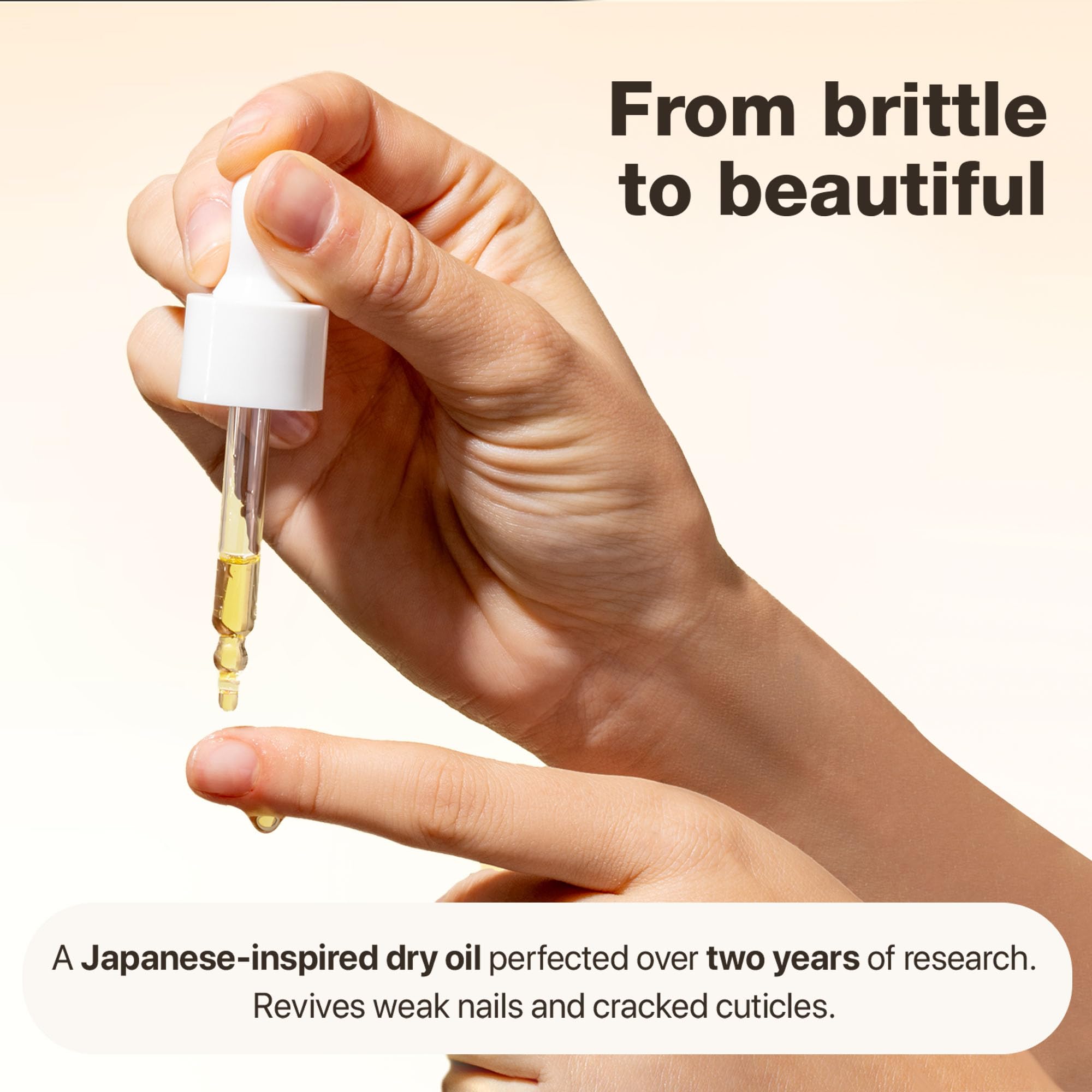 Onsen Secret Nail & Cuticle Repair Oil (2x35ml) – Dry Oil Formula with Tsubaki, Tea Tree & Jojoba – Vegan & Natural