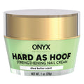 Onyx Professional Hard as Hoof Nail Strengthening Cream with Shea Butter – Nail Growth & Cuticle Conditioning (1 oz)