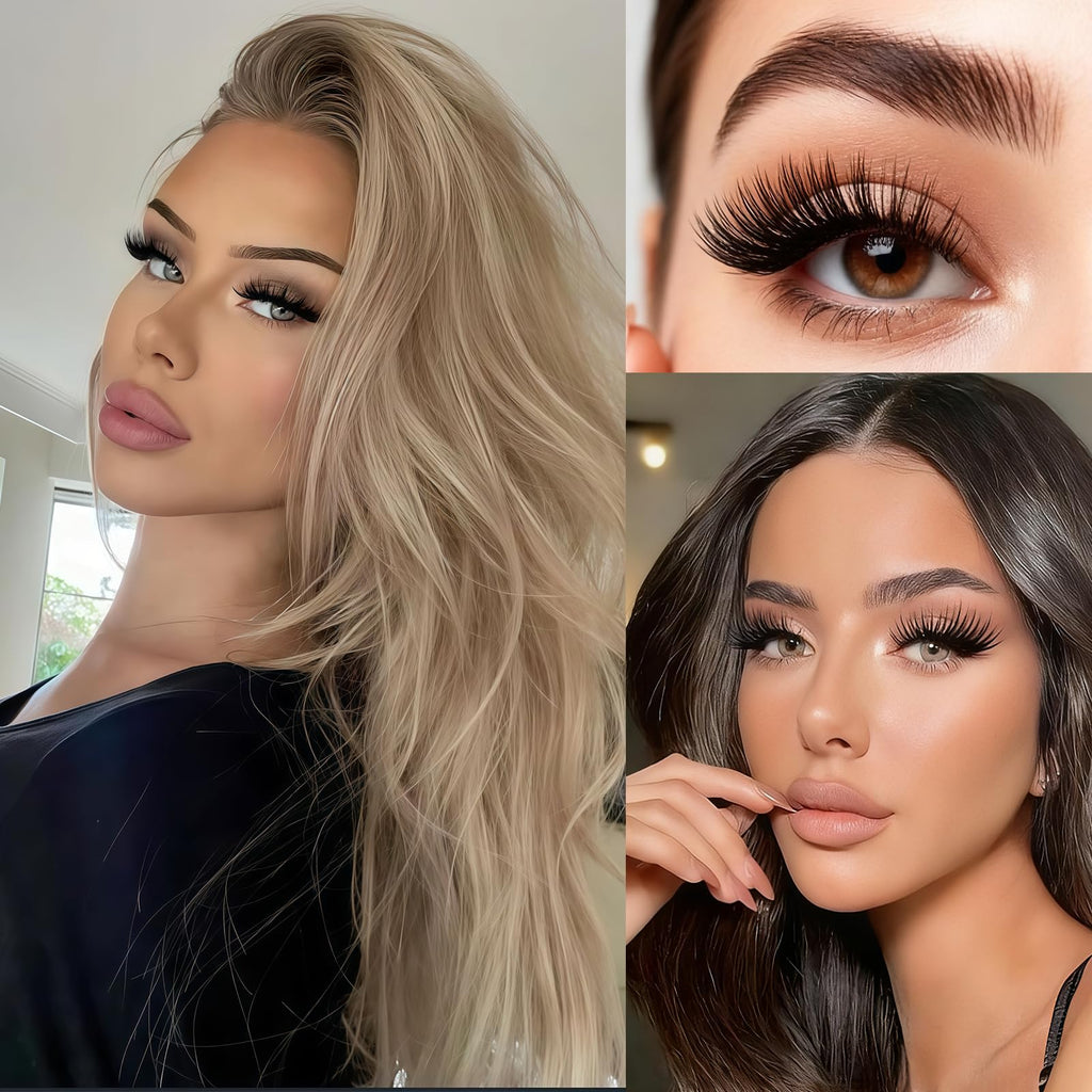 OOPPOO Manga Lash Clusters: Dense 100D+120D, 10-18mm Wispy Volume DIY Extensions