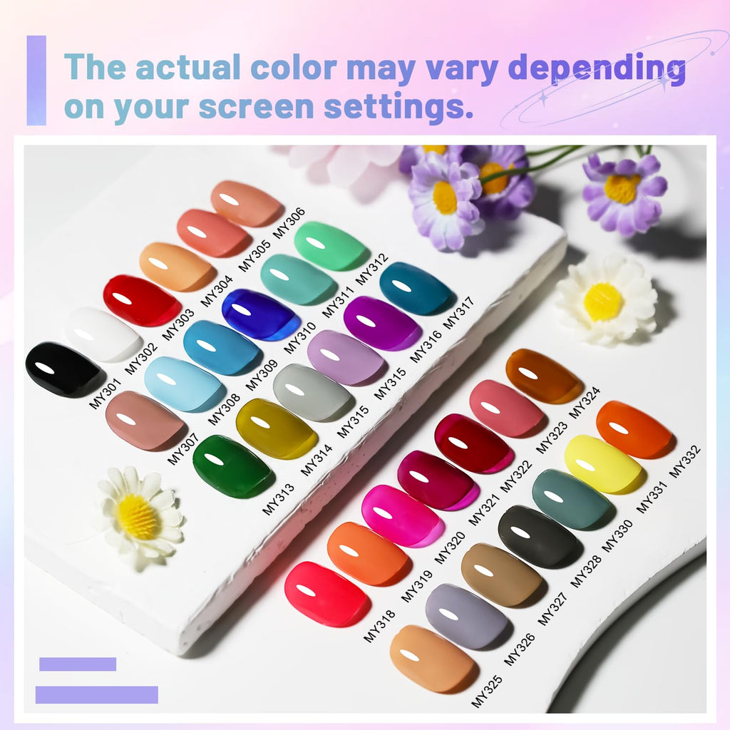 OpenLive 32-Color Perfume Nail Polish Set – Fast Dry, Long Lasting Shine, Salon-Grade for DIY Nails