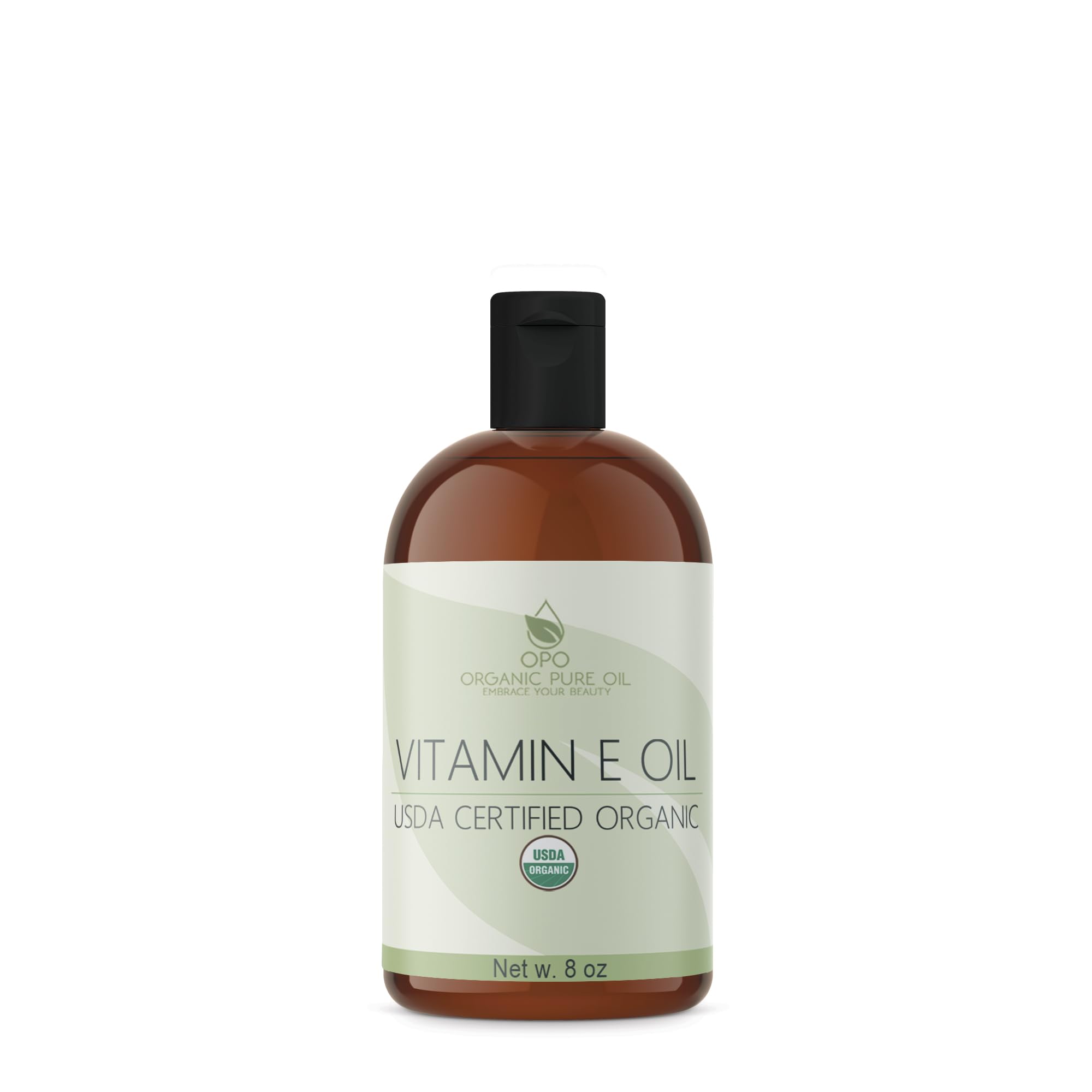 OPO Vitamin E Oil – Organic USDA Certified, Extra Strength for Skin, Hair, Nails | Vegan & Cruelty-Free