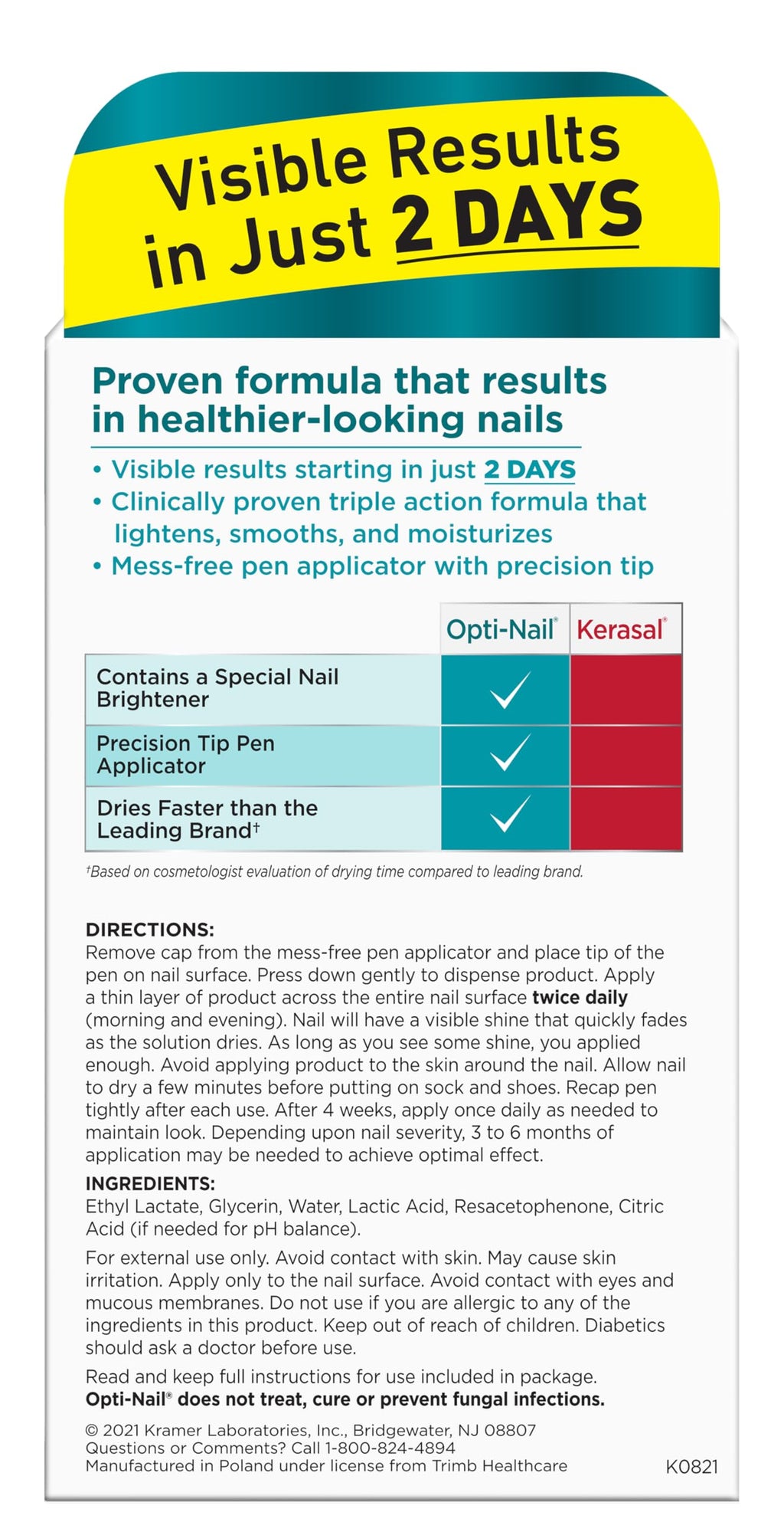 Opti-Nail Fungal Nail Repair Pen – Restore Nail Appearance