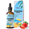 Optiwav Sunless Tanning Drops to Drink – Drinkable Self Tanner for Face & Body (Vegan, Sugar-Free)