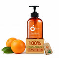 Orange House Natural Liquid Hand Soap with Food-Grade Orange Oil – Cruelty-Free, Moisturizing, 12 Fl Oz