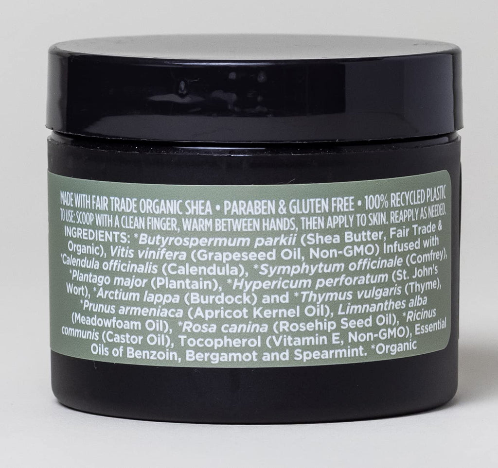 Ora's Amazing Herbal Ultra Healing Body Butter — Intensive Moisturizer for Dry Skin, Spearmint & Bergamot (8 oz)