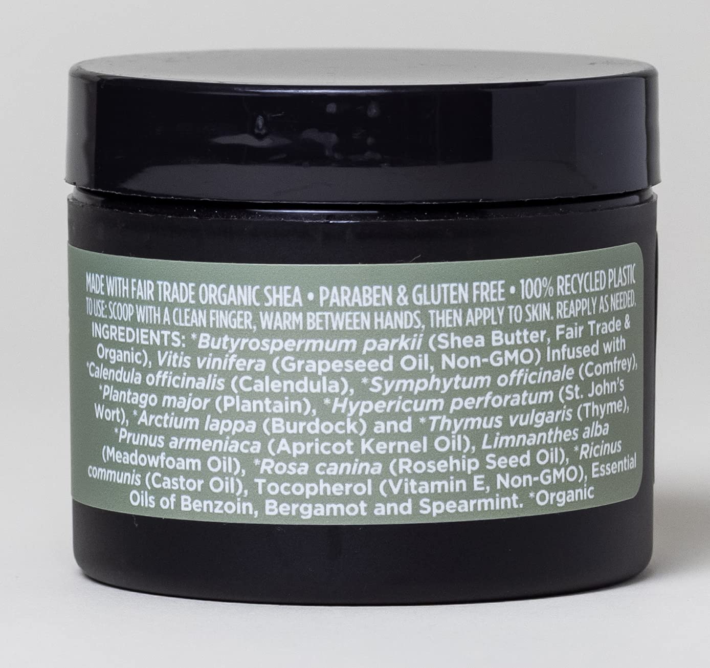 Ora's Amazing Herbal Ultra Healing Body Butter — Intensive Moisturizer for Dry Skin, Spearmint & Bergamot (8 oz)