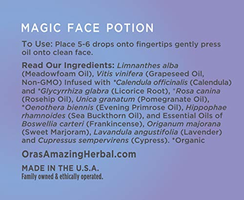 Magic Face Potion – Anti-Aging Face Oil by Ora’s Amazing Herbal